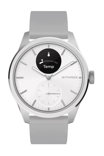 Withings HWA10-model 5-All-Int ScanWatch 2 White 42 mm 5ATM