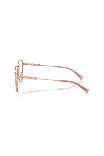 Michael Kors Woman Cat Eye Eyeglasses- Mk 3081d - Lense Size:56mm - Rose Gold Shiny
