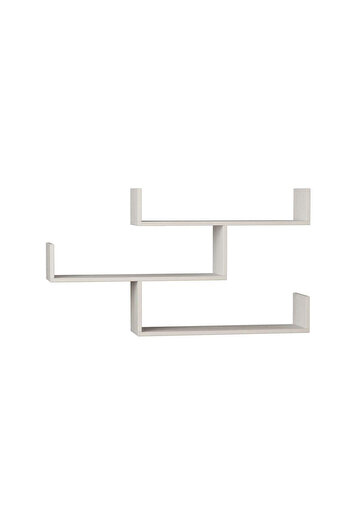 shelves 3-Piece Wall Mounted Floating Shelves - White