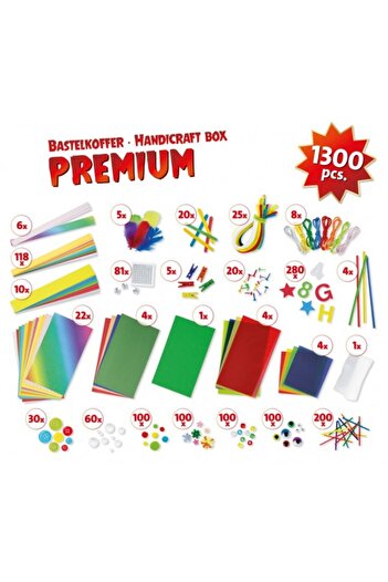 LENA Premium Lena handmade creation kit with 1300 accessories included