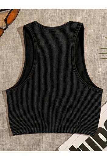 Machetta Women's Sleeveless Halter Neckline Breathable Cotton Bustier