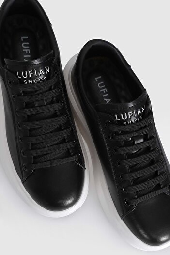 Lufian 111230234 Gage Casual Men's Sneaker Shoes Black-White