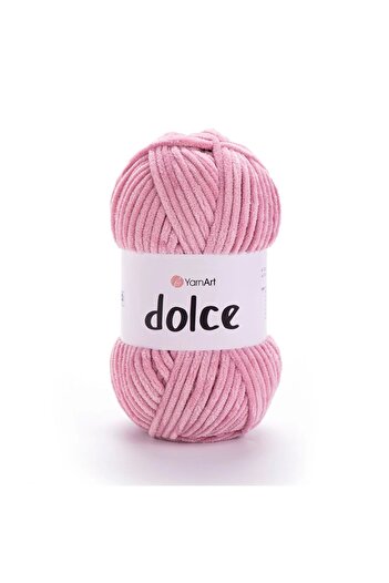 Yarnart Dolce - Βελούδινο Χειροποίητο Νήμα Πλεξίματος Σκούρο Ροζ-769