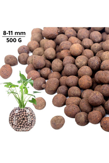 Generic Ceramic balls for planting hydroponics 500G 8-11mm