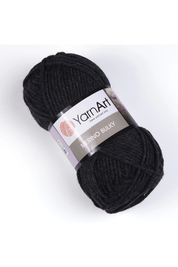 Yarnart Merino Bulky - Πλεκτό Χέρι Νήμα Anthracite-359