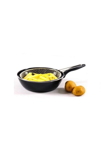 JASPER Alev Alv010 Telli Lüks Fritöz Wok Tava
