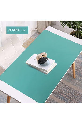 Choice5 1Pcs 60x40cm Green 60/40cm Oversized Food Grade Silicone Waterproof Placemat Heat Insulation Anti-Sk