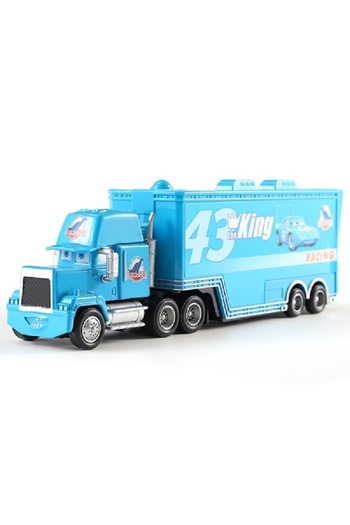 Disney 2 Pixar Truck Toys Lightning Mcqueen Chick Hicks The King Mike Uncle 1:43 Trucks Trailer Mod.