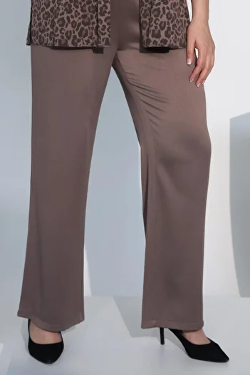 Metpoint Trend42Plus Large Size Mink Elastic Waist Pants