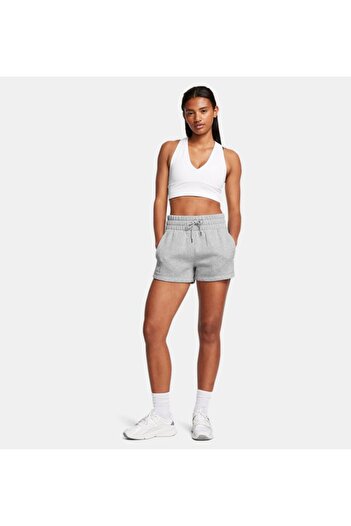 Under Armour Kadın UA Icon Fleece Boxer Şort 1382725-011
