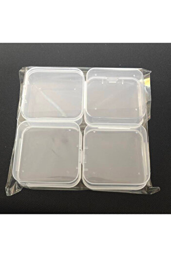 Choice 4 Grids DIY Diamond Painting Embroidery Storage Box, Nail Art Jewelry Rhinestone Mosaic Storage Cont