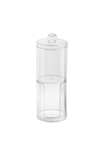 Choice B Acrylic Multifunctional Jewelry Container Cosmetic Makeup Cotton Pad Organizer Travel Cosmetic St.
