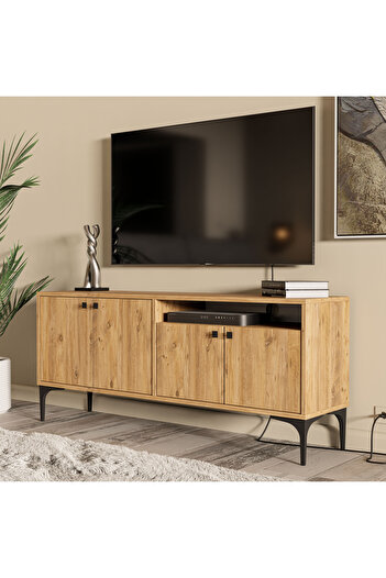 Mezza 1540 ARTEMIS 139 CM TV ÜNİTESİ ATLANTİK ÇAM