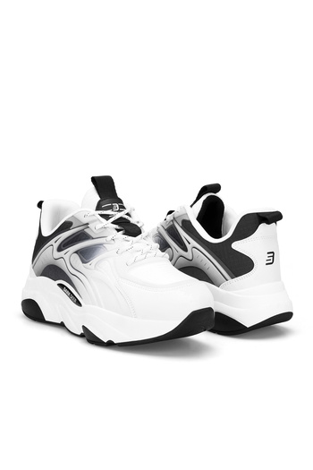 DARK SEER DS STORM Beyaz Siyah Unisex Sneaker