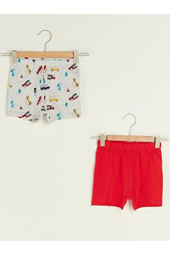 LC Waikiki Elastic Waist Cotton Baby Boy Pajama Bottom 2-Piece (S1)