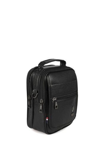 U.S. Polo Assn. Geantă neagră Rölax unisex Messenger Plevr6754