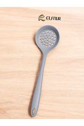 elfnur Hard Tip Heat Resistant Fireproof Non-Stick Silicone Colander 33 cm