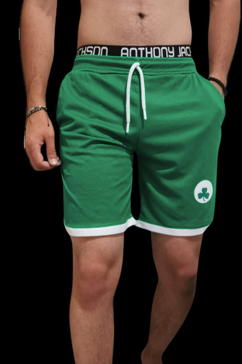 DEEPSENCE Men's Striped Shorts Basketball Football Fitness Sports Exercise Running Bermuda