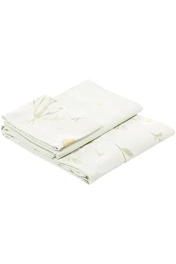 STOREMAX Sellbuyst Laurel Floral Pattern 100% Cotton Bedding Set, Green, Single Trendy 266450