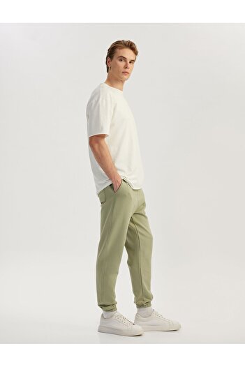 Koton Elastic Leg Pocket Detailed Lace up Waist Jogger Sweatpants