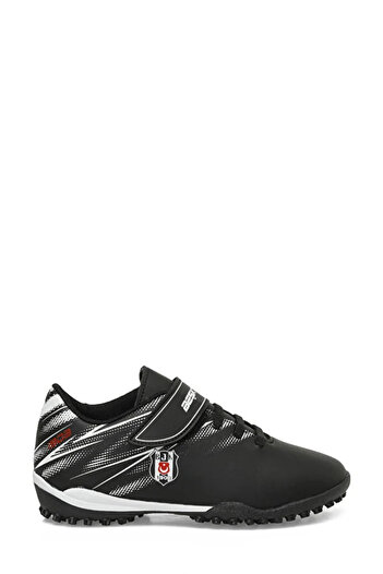 Kinetix Poda Tf F 5Fx Black Boy's Astroturf Field Shoes Black White