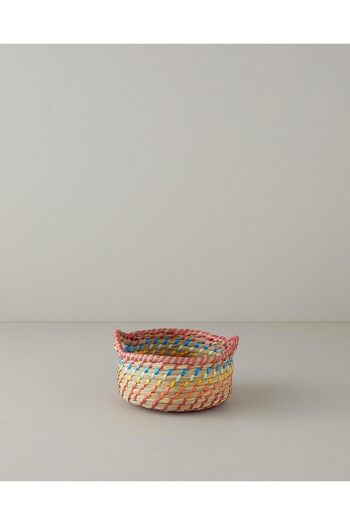 STOREMAX Srhtds Home Exotic Lines Wicker Basket Multicolor Desing 266450