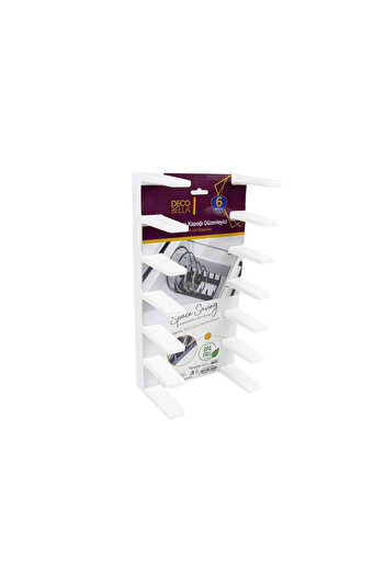 EVLE White Pot Lid Organizer