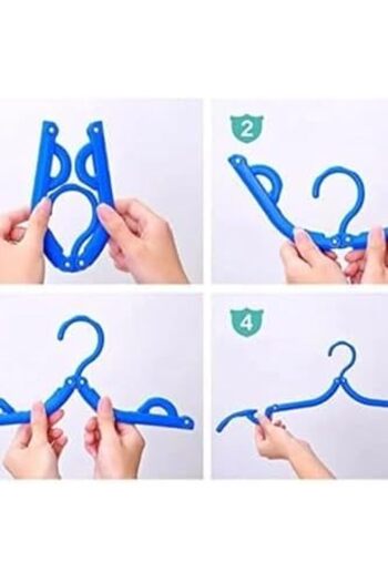 STOREMAX Polysight 5 Pcs Portable Magic Foldable Travel Hanger Hanger Trendzap 467437