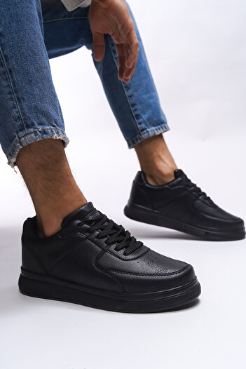 Riccon Jamethil Men's Sneakers 0012110   Black Black