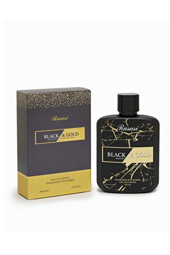 Rasasi Black & Gold Fragrance For Women Eau De Parfum 100Ml 100ml