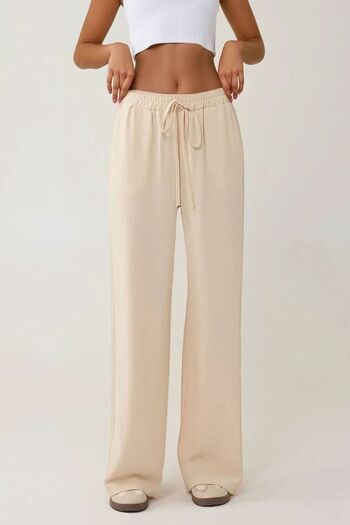Hiccup High Waist Relaxed Cut Trousers