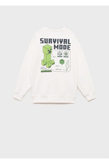 MANGO Kids Minecraft sweatshirt