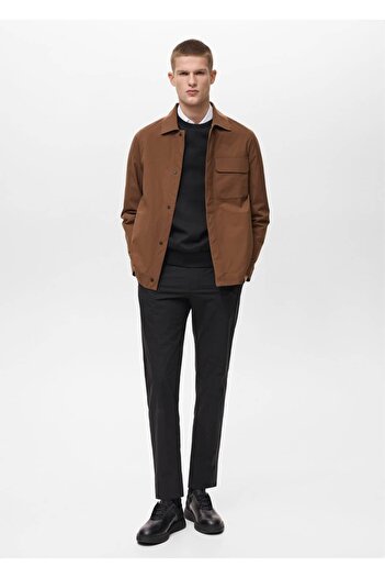 MANGO Man Waterproof Jacket with Pockets
