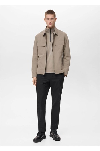 MANGO Man Waterproof Jacket with Pockets