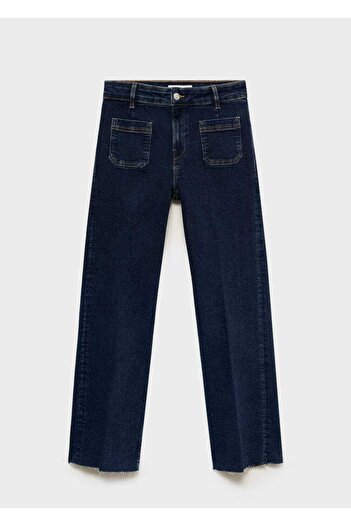 MANGO Woman Cepli flare jean pantolon