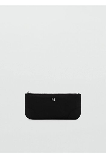 MANGO Woman Zippered nylon cosmetic bag