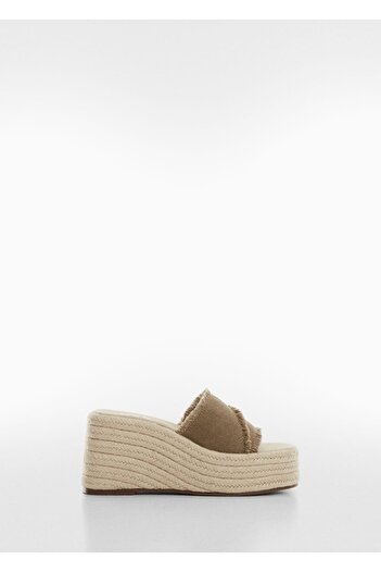 Mango Teen Brown Sandals for Kids