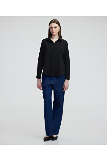 MISS IPEKYOL SHIRT COLLAR BLUZ