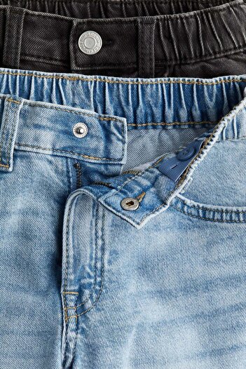 H&M 2-pack Loose Fit Tapered Leg Jeans