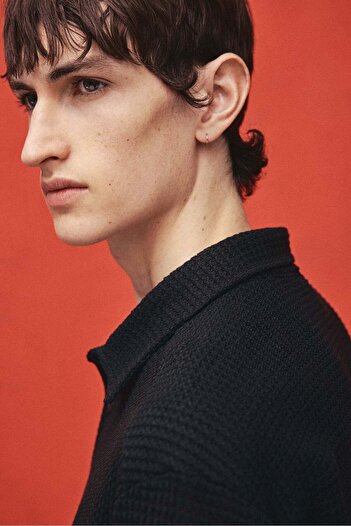 H&M Regular Fit Waffled shirt