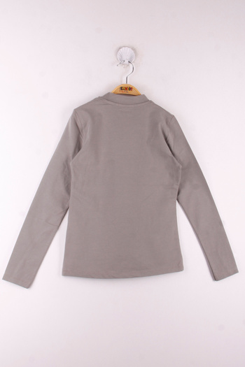 Toontoy Girl's Lace School T-Shirt