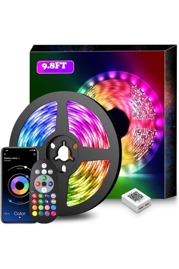 fulina Tv Led Backlights 4m, 9.8ft Led Strip Lights With Bluetooth App Control For 40-60 Inch Tv