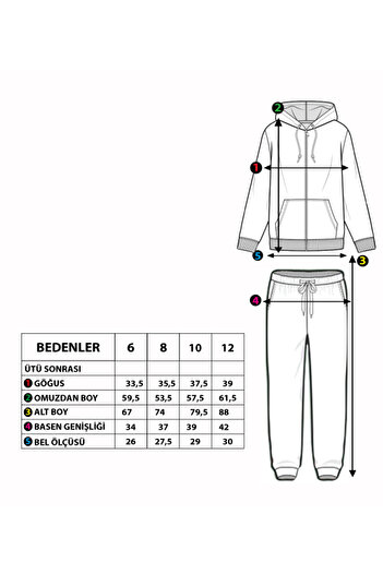 Toontoy Boy's Tracksuit Set - Color Block and Printed