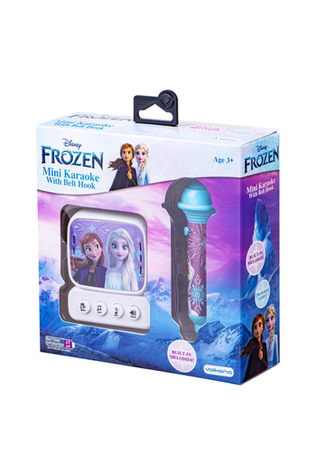 Frozen Disney Frozen Karlar Ülkesi Mini Karaoke Mikrofon Seti Işıklı Kemer Kancalı Lisanslı Mikrofonlu DY-3