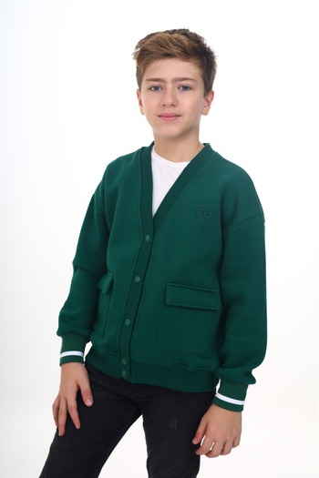 Toontoy Boy's Printed Cardigan