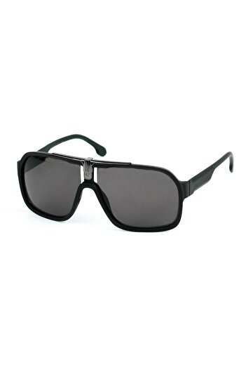Belletti Men's Gun Black Uv400 Protected Geometric Model Sunglasses