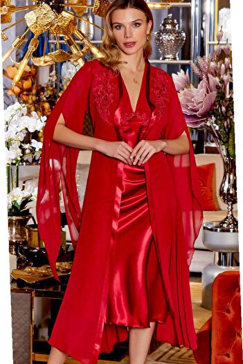 Jeremi Dowry Lace Satin Set of 6