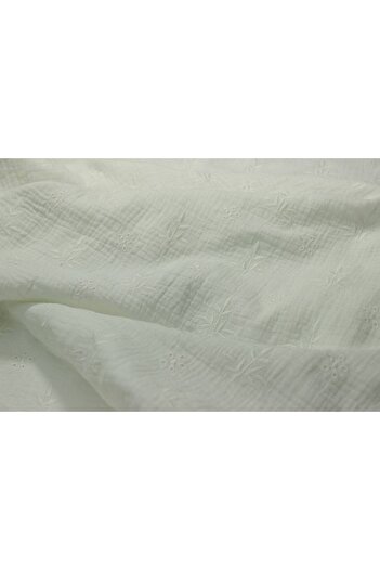 FabricLoom Soft and Lightweight Double Gauze Muslin Fabric -Floral, 100% Cotton - Safe for Babies.