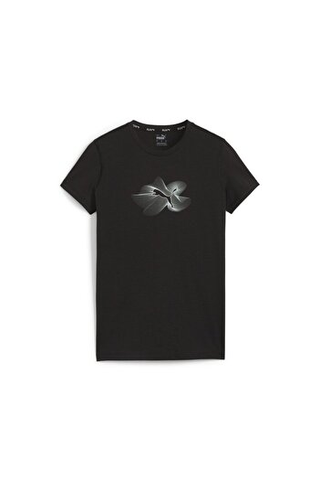 Puma Women's Radiant Run Tee Women's Casual T-Shirt 52512301   Black