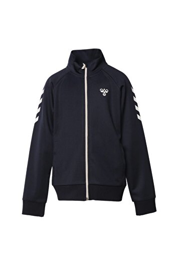 hummel Jaromir Kids Navy Blue Stand Collar Jacket